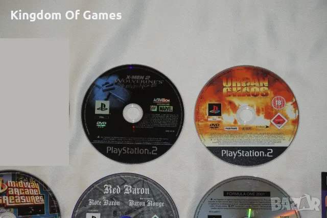 Игри за PS2 САМО ДИСКОВЕ GTA Vice City/Gun/X-Men 2/Urban Chaos/Killzone/Jurassic Park/Lego/Red Baron, снимка 4 - Игри за PlayStation - 54096144