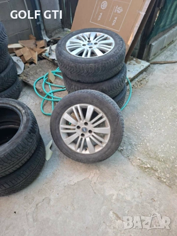 Джанти с гуми  15-ки 4х100  fiat punto grande