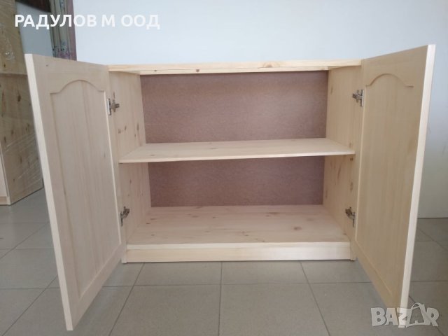 Кухненски шкаф/ модул за мивка чам долен ред 100 см, снимка 2 - Шкафове - 37707003
