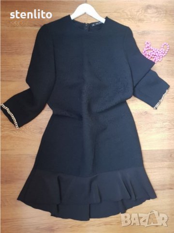 Елегантна рокля ZARA размер М, снимка 1