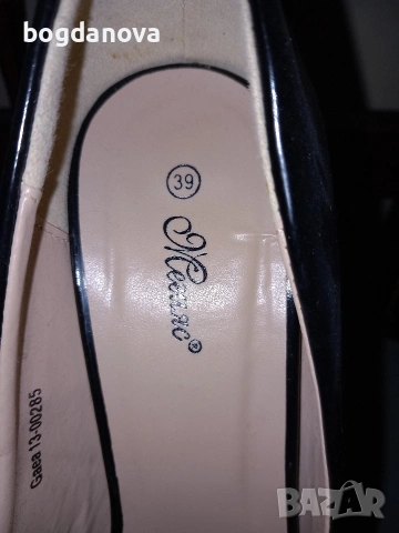 Нови елегантни обувки на ток, 39 номер, снимка 8 - Дамски елегантни обувки - 54038249