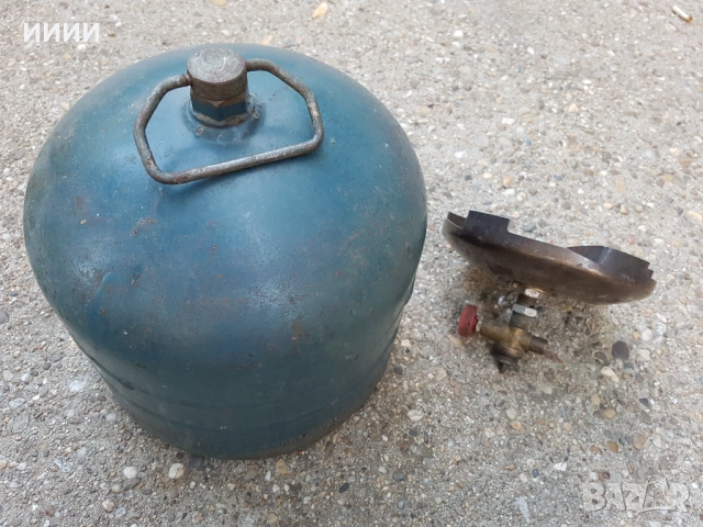 Чешки газов котлон с бутилка 5,1 литра, снимка 4 - Котлони - 53912286