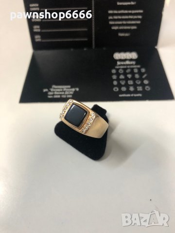 Златен пръстен 14 карата , снимка 2 - Пръстени - 38366256
