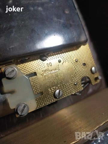 метален настолен часовник, снимка 3 - Други стоки за дома - 54102403