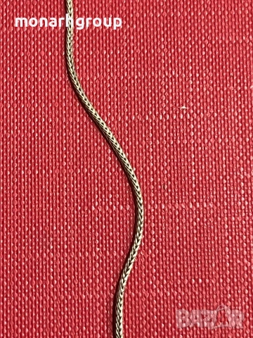 Сребърна верижка, снимка 2 - Колиета, медальони, синджири - 54198305