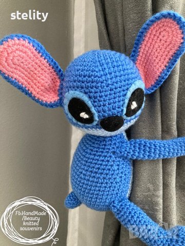 Държател за перде Стич, снимка 2 - Пердета и завеси - 42419878