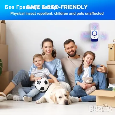 Нови 4 броя Ефективен ултразвуков уред против мишки, комари, хлебарки, снимка 4 - Други стоки за дома - 47270166