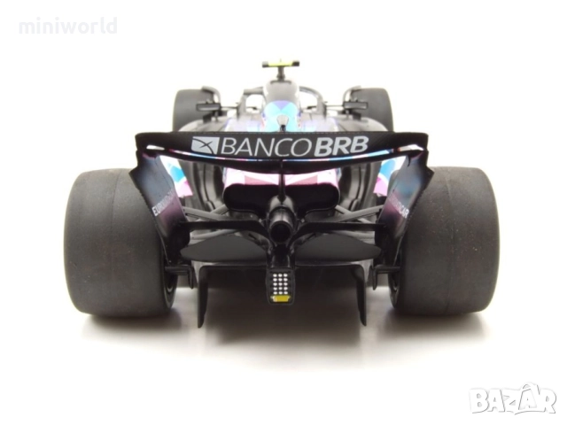 Alpine F1 Team A524 n.10 Brasilien GP 2024 P.Gasly - мащаб 1:18 на Solido моделът е нов в кутия, снимка 7 - Колекции - 52804532