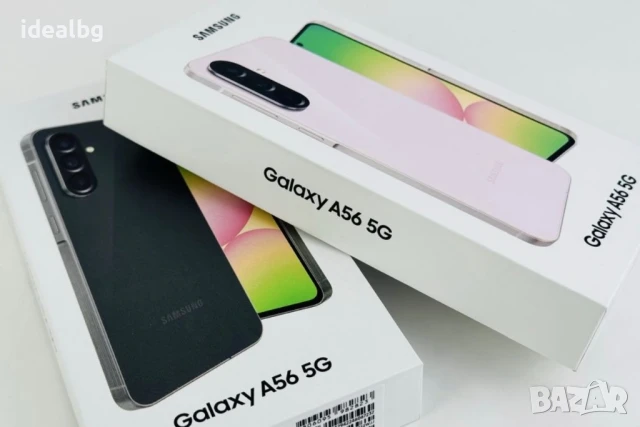 НОВ! Samsung Galaxy A56 5G 256GB 12RAM Grey / Olive 2г. Гаранция!