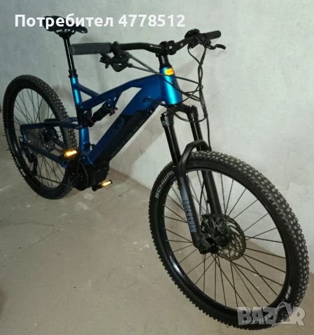Raymon FullRay 150E 8.0 Blue L 2022, снимка 2 - Велосипеди - 53997465