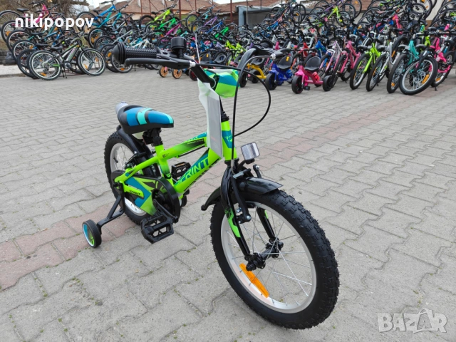 SPRINT Велосипед 16" ROBIX жълт, снимка 4 - Велосипеди - 53918236