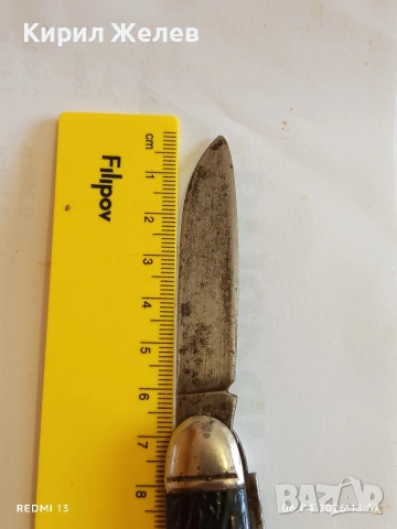 Винтидж джобно ножче Richardson Sheffield England за КОЛЕКЦИОНЕРИ 54478, снимка 9 - Други ценни предмети - 54108868