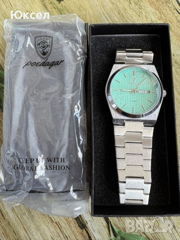 Часовник Poedagar, снимка 2 - Мъжки - 51990992