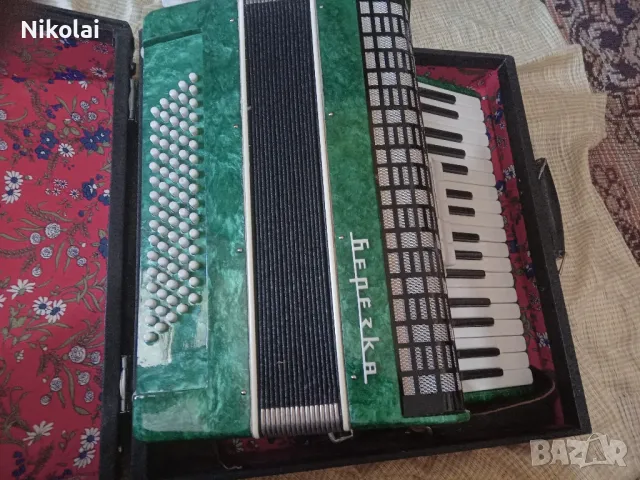 Акордеон руски Берьозка ретро , снимка 6 - Акордеони - 49966641