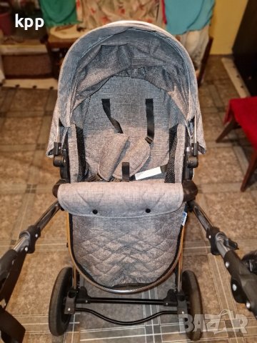 Бебешка количка 3 е 1 с кош за кола, снимка 3 - Детски колички - 42784745