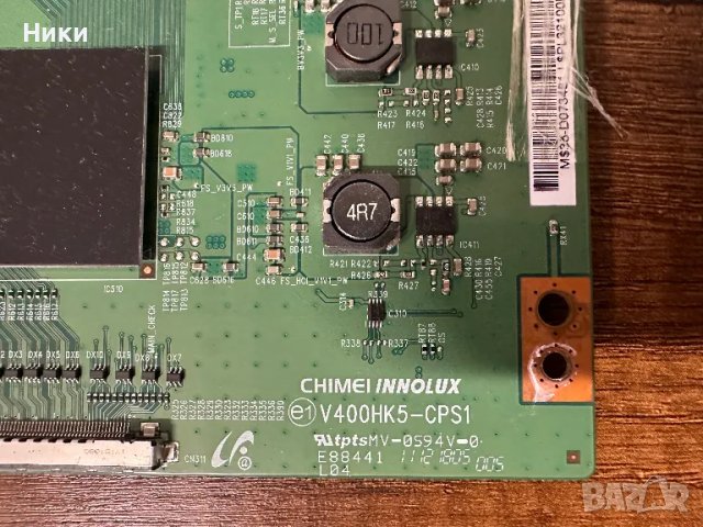 T-Con V400HK5-CPS1, снимка 2 - Части и Платки - 47513668
