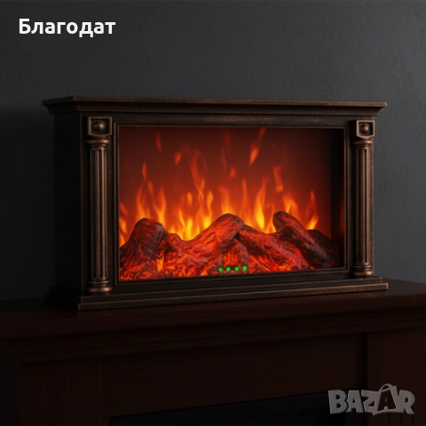 LED камина с ефект на тлеещи въглени – безопасна и стилна атмосфера у дома, снимка 5 - Декорация за дома - 52509322