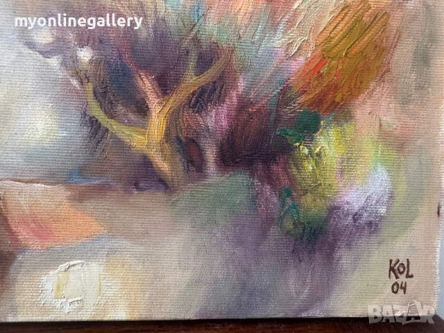 Величко Коларски масло на платно, снимка 7 - Картини - 52825145