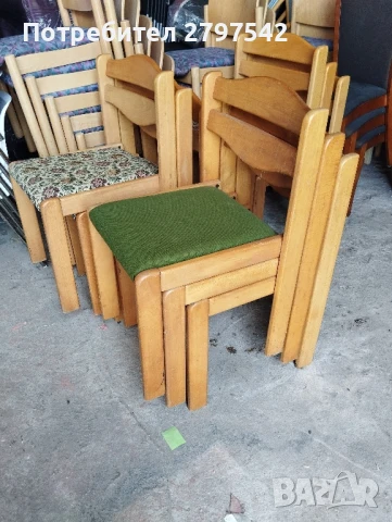 Дървени столове А106, снимка 2 - Столове - 50475777