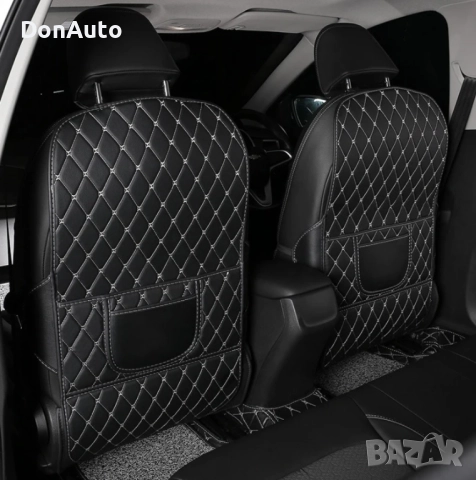 Kожен протектор/органайзер за седалка