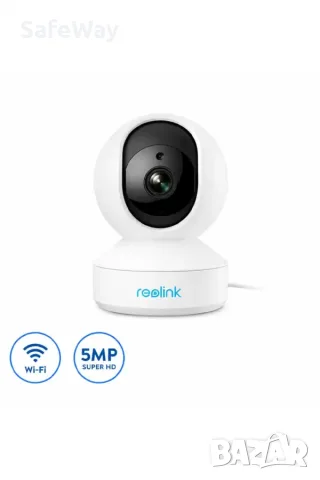 Wi-Fi камера Reolink E330 (E1 Pro) – 5MP с AI Разпознаване и Auto Tracking