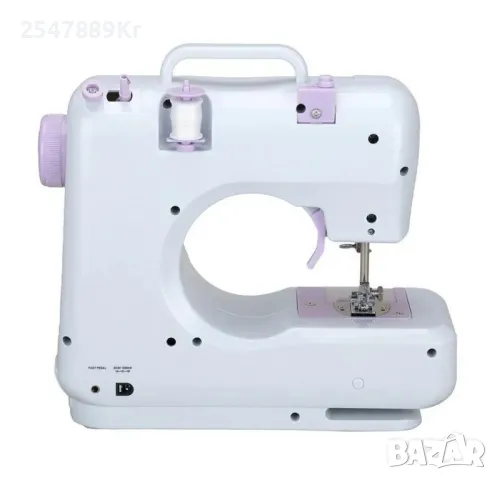 Мини шевна машина с 12 различни вида шевове SM-505A, снимка 4 - Шевни машини - 49166569