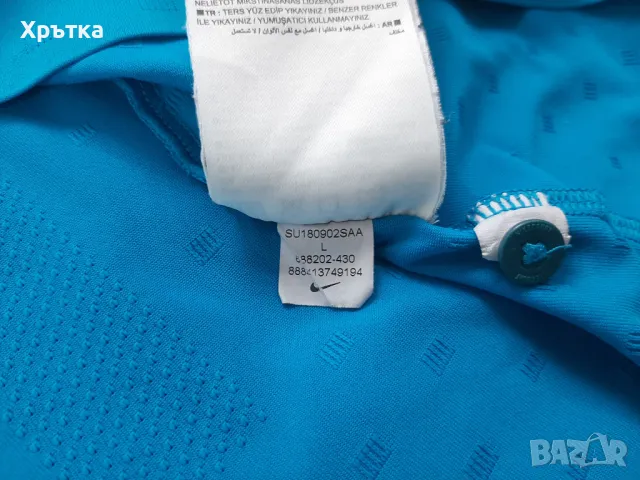 Nike Roger Federer - Оригинална мъжка тениска с яка размер L, снимка 14 - Тениски - 50211227