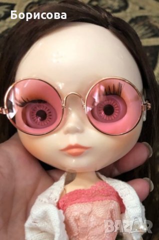 Очила за кукла 8см, аксесоари за играчки, декорация амигуруми , снимка 7 - Кукли - 30982949