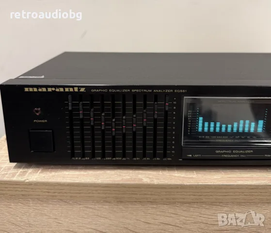 🔉Стерео графичен еквалайзер MARANTZ EQ551 - 2x10 честотни ленти🔉, снимка 3 - Ресийвъри, усилватели, смесителни пултове - 55846090