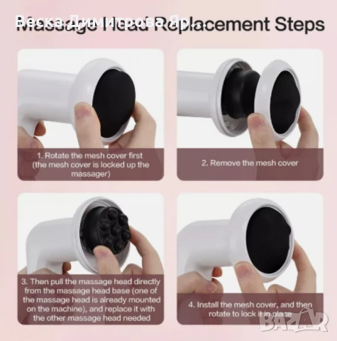 Масажор за Тяло и Оформяне – Шиацу и Вибрационен Ефект в Един Уред, снимка 11 - Други - 50860086