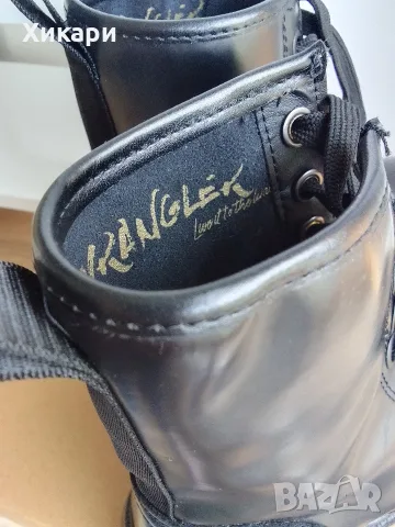 Кубинки естествена кожа Wrangler 36/37, снимка 5 - Дамски боти - 56423932
