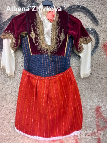 македонска детска дебърска носия