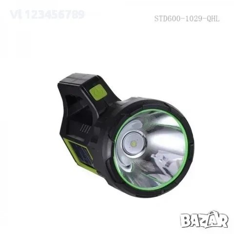 Мощен фенер със соларен панел и USB изход, HEL-T95 , снимка 6 - Къмпинг осветление - 54007545