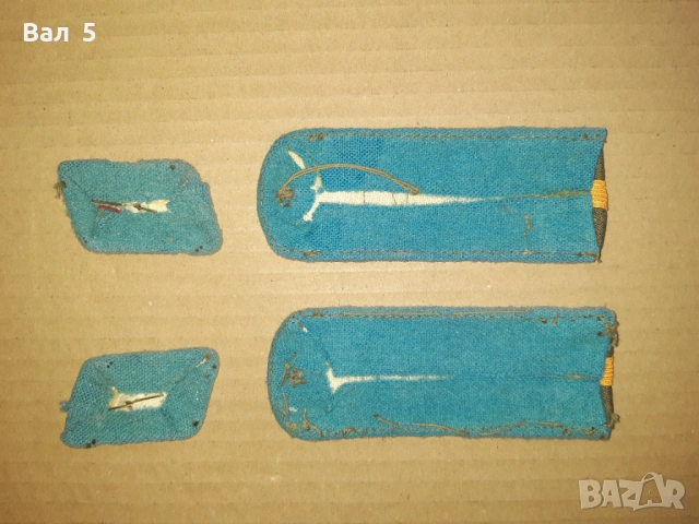 Военни соц пагони и петлици - старшина ВВС , БНА , НРБ, снимка 2 - Антикварни и старинни предмети - 54137254