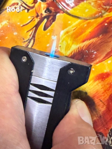 Запалка S.T.Dupont DEFI EXTREME CHROME BRUSHED, снимка 7 - Запалки - 54167079