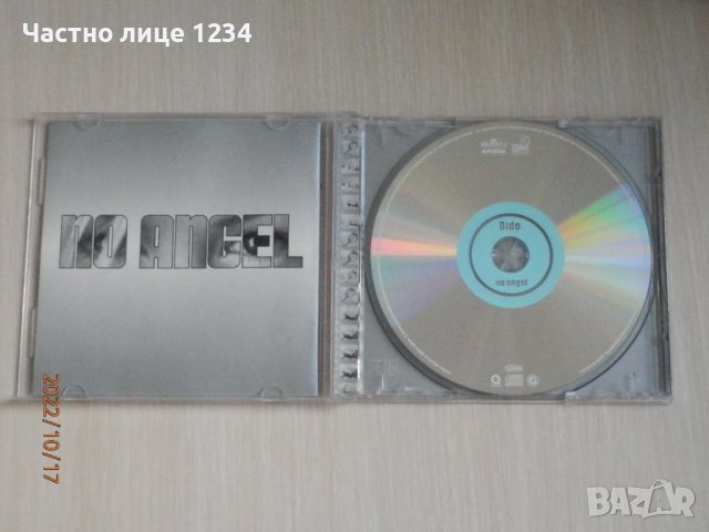 Оригинален диск - Dido - No Angel - 2000, снимка 3 - CD дискове - 38378261
