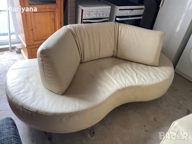 Кожено канапе , снимка 3 - Дивани и мека мебел - 50056154