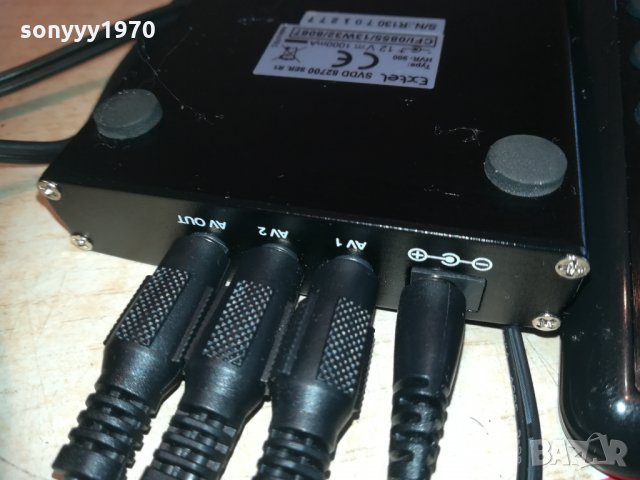 extel svdd 82700 ser.r1 type hvr-900 1802211105, снимка 6 - Плейъри, домашно кино, прожектори - 31860555