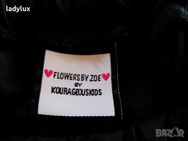 Flowers by Zoe, Къси панталони с мрежа и пайети, Размер S/М. Код 1676, снимка 7 - Къси панталони и бермуди - 36404294