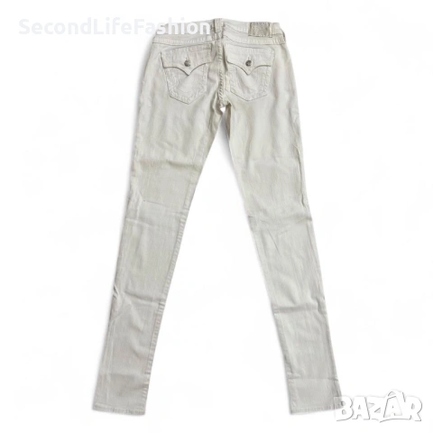 Дамски дънки True Religion Section Jodie, бели размер 29 ниска талия, снимка 7 - Дънки - 53107213