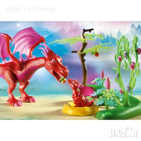 Конструктор Playmobil 71586 Майка дракон с бебето си и Фея, снимка 5 - Конструктори - 48859394