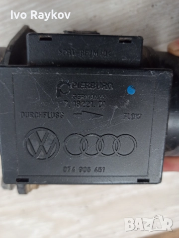 Дебитомер за VOLKSWAGEN, AUDI, SKODA и SEAT 1.9 TDI ,  074906461, снимка 3 - Части - 52263988