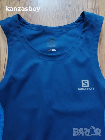 Salomon - страхотен мъжки потник С, снимка 2 - Тениски - 51196615