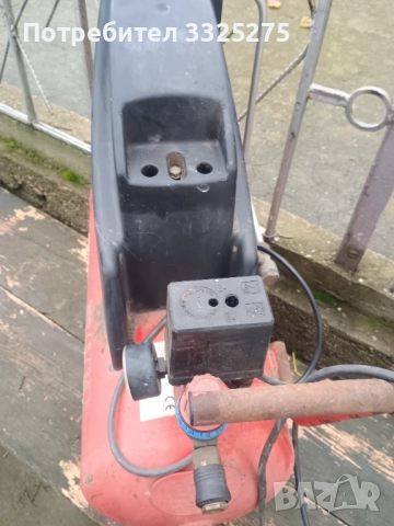 Компресор за сгъстен въздух 24л., снимка 2 - Компресори - 52748268