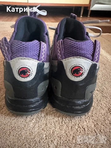 Mammut Waterproof Gripex Raichle Hiking Shoes Grey/Purple Women’s, size 41/ 26,5cm, снимка 2 - Други - 54246302