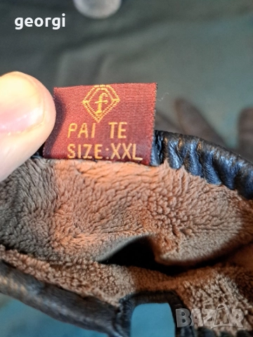 мъжки ръкавици от естествена кожа 30/6, снимка 5 - Ръкавици - 52797689