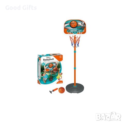 Детски баскетболен кош на стойка и топка