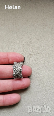 Сребърни пръстени , снимка 9 - Пръстени - 53984889