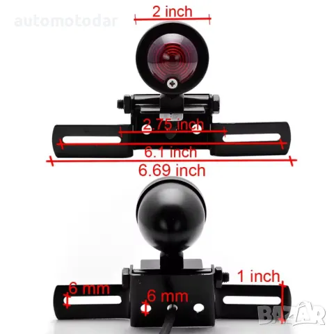 Стоп за мотор със стойка за мигачи, снимка 6 - Аксесоари и консумативи - 48844707