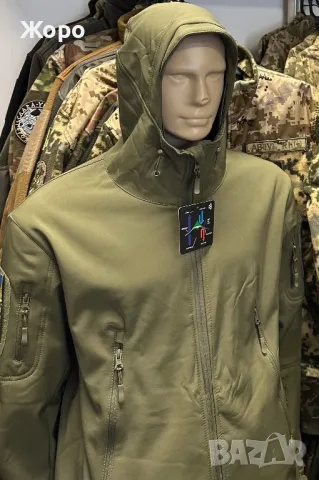 Софтшел Яке с мембрана+Подарък—Тактически колан-Разпродажба, снимка 3 - Екипировка - 49272860